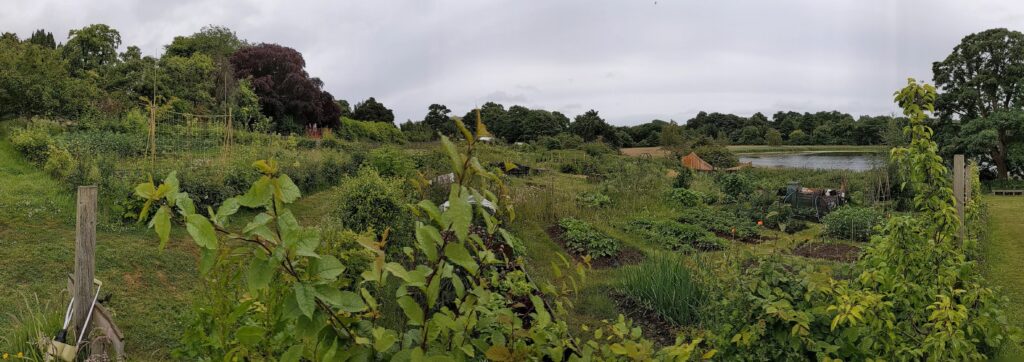 Panoramic view of the Gairden