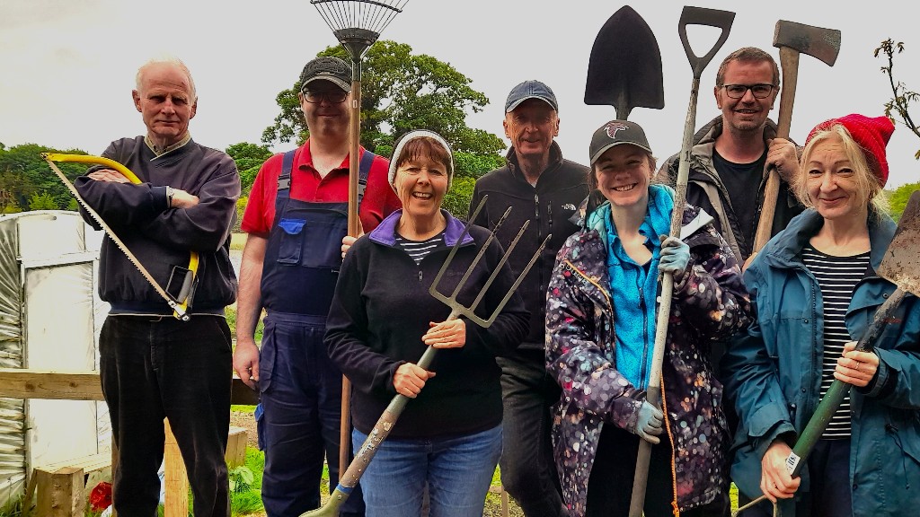 Gardenathon volunteers